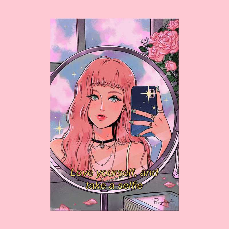 Original Postcard (Mirror Mirror)