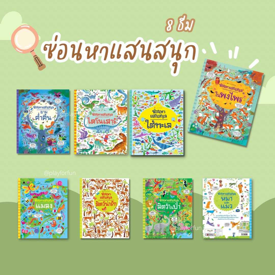 หนังสือเกมส์ ชุดซ่อนหาแสนสนุก