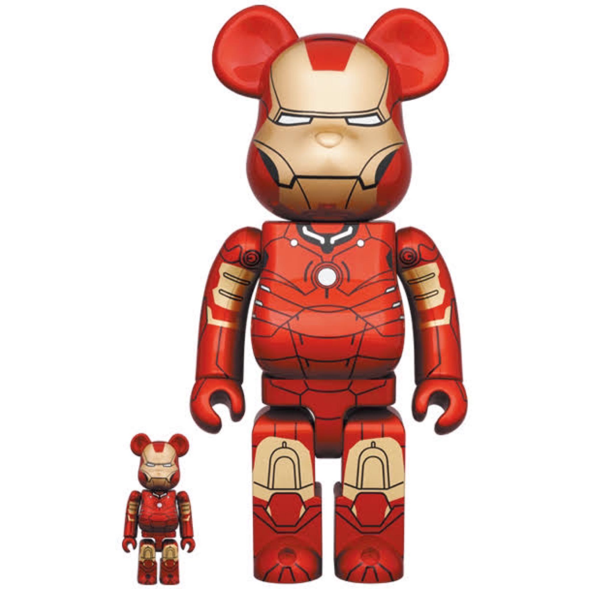 bearbrick ironman mark3 100%+400%