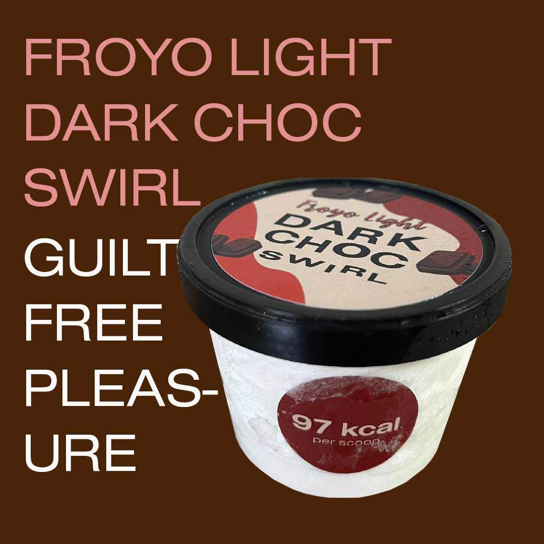 Dark chocolate swirl (MiniCup) - Light Froyo