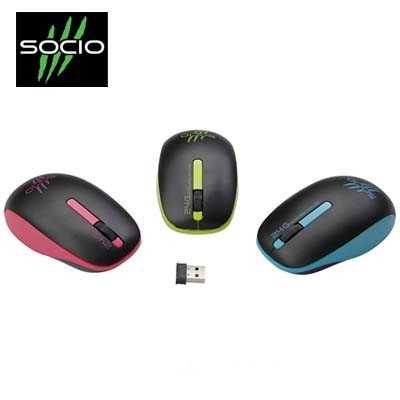 MOUSE WIRELESS SOCIO รุ่น WM-106 (ไร้สาย)