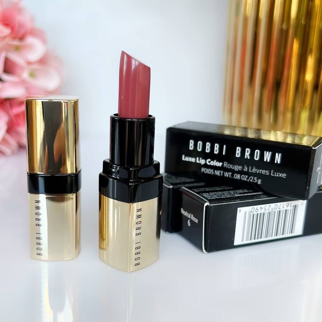 Bobbi Brown Luxe Lip Color 2.5g # Neutral Rose 