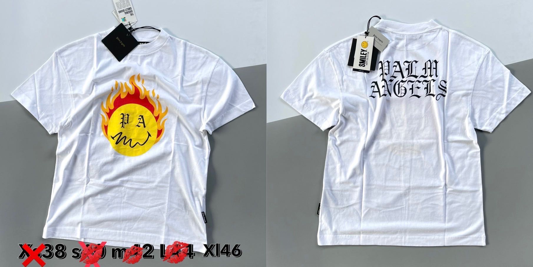 New Palm Angle t-shirt fire