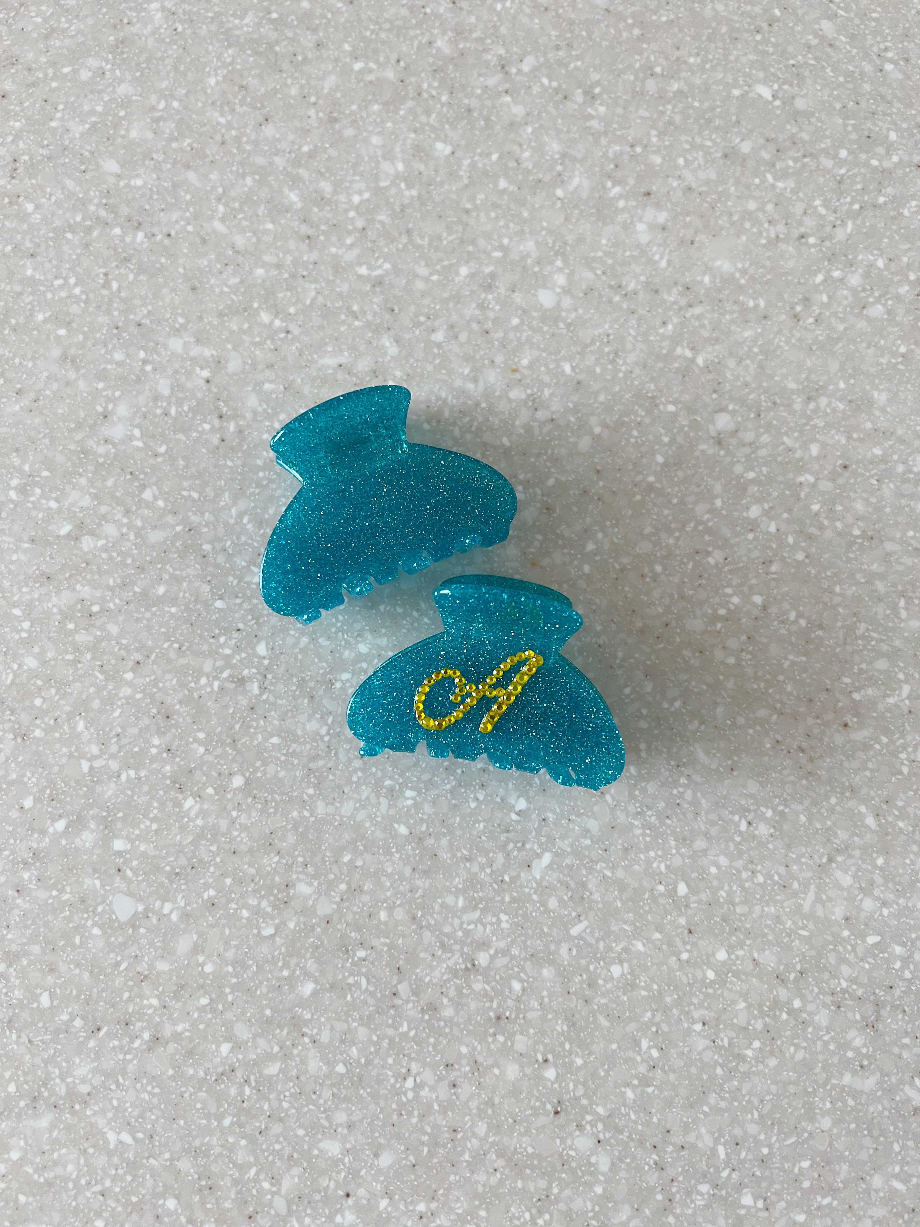 กิ๊ฟรุ่น Mini Posies สี Bluebird ขนาด 5 cm (ติดชื่อได้ 2 ด้าน)