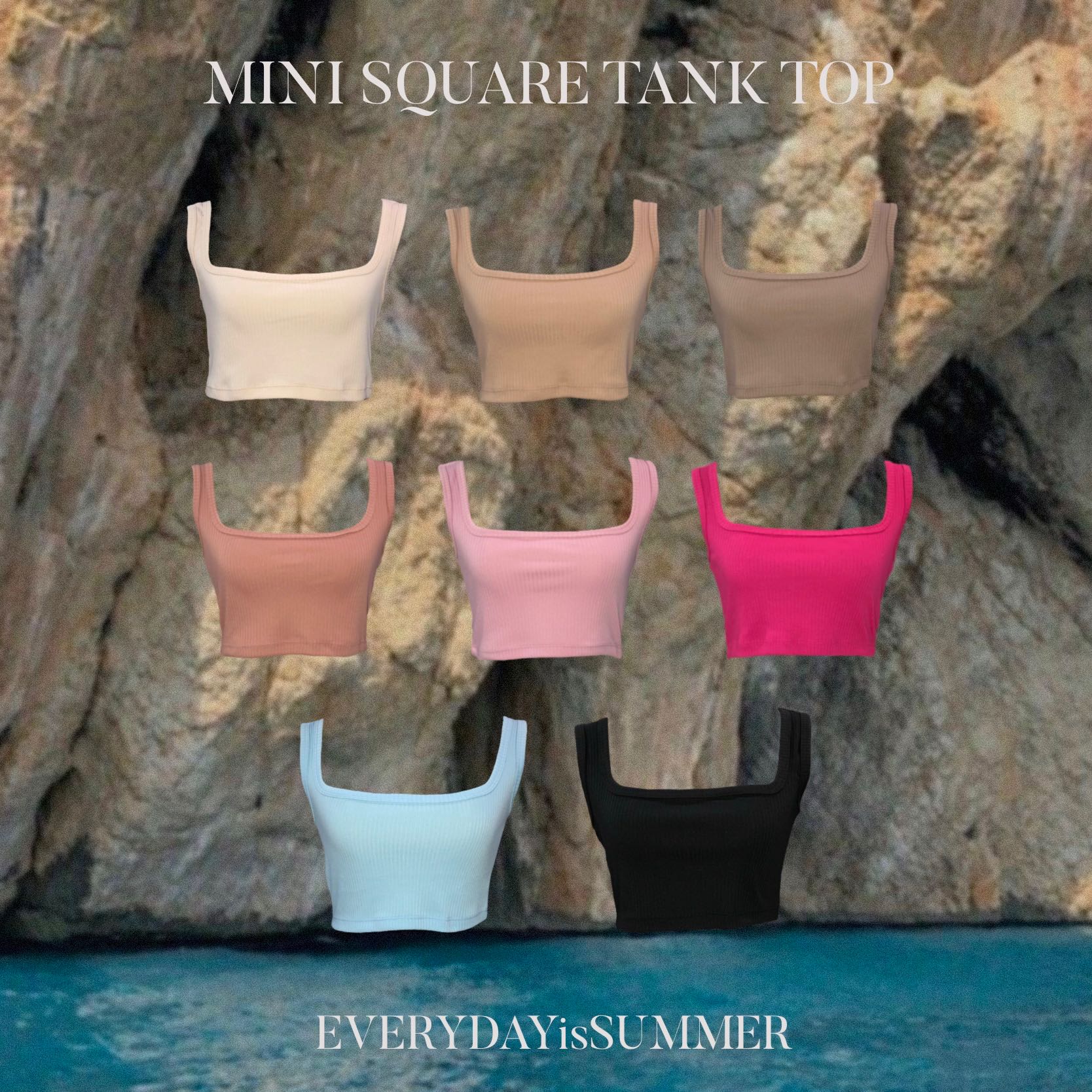 Mini square tank top
