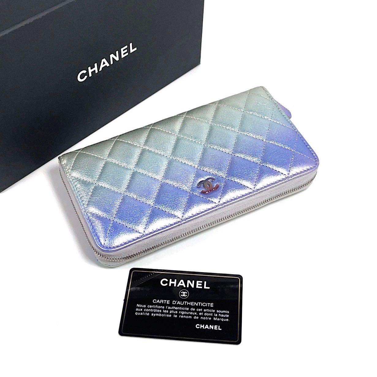 New Chanel zippy wallet 
