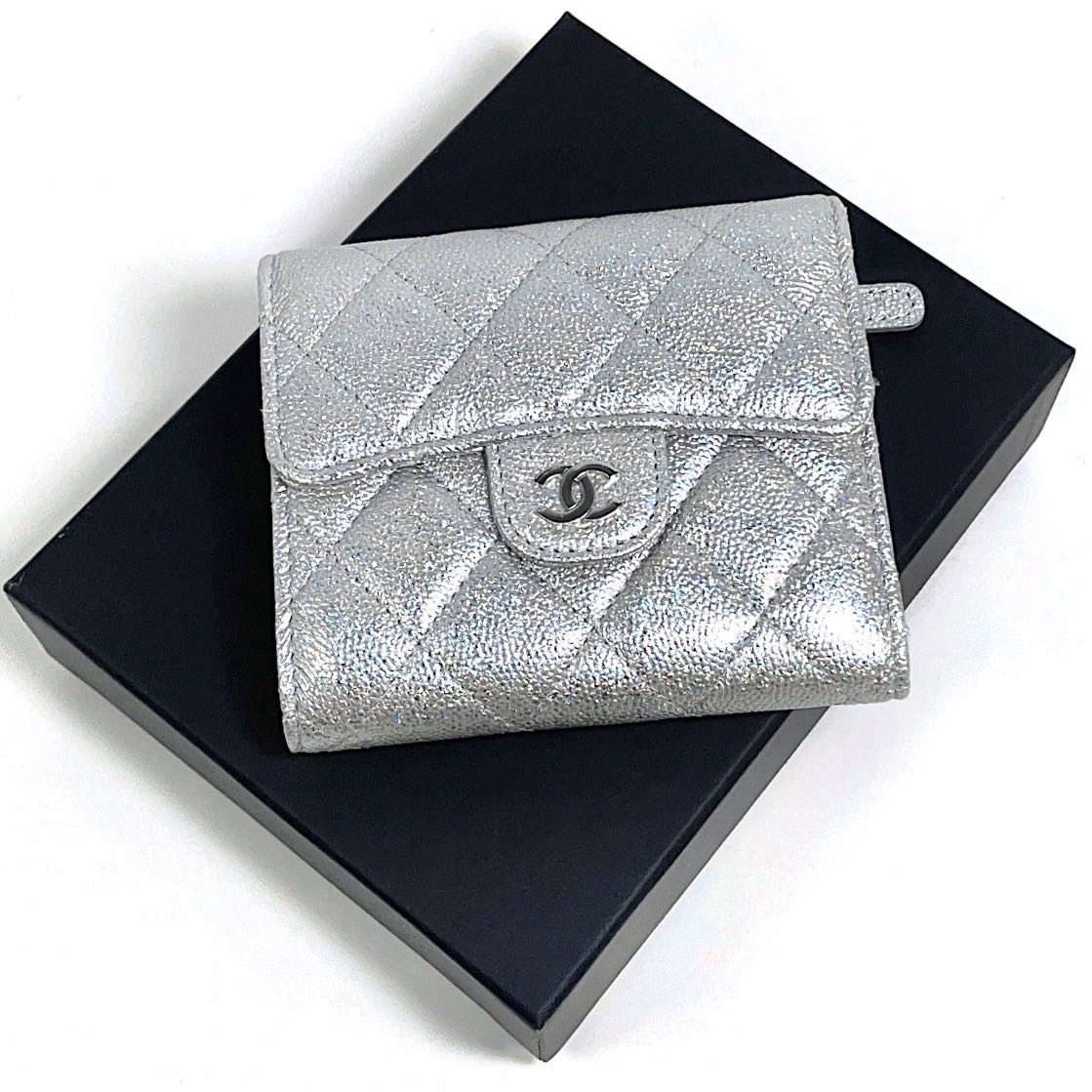 New Chanel trifold wallet 