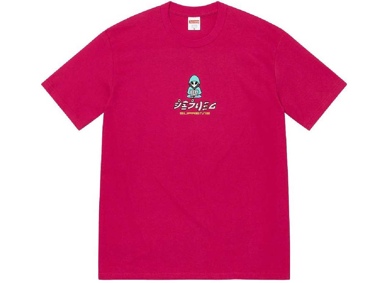 Supreme Alien Tee (MAGENTA)