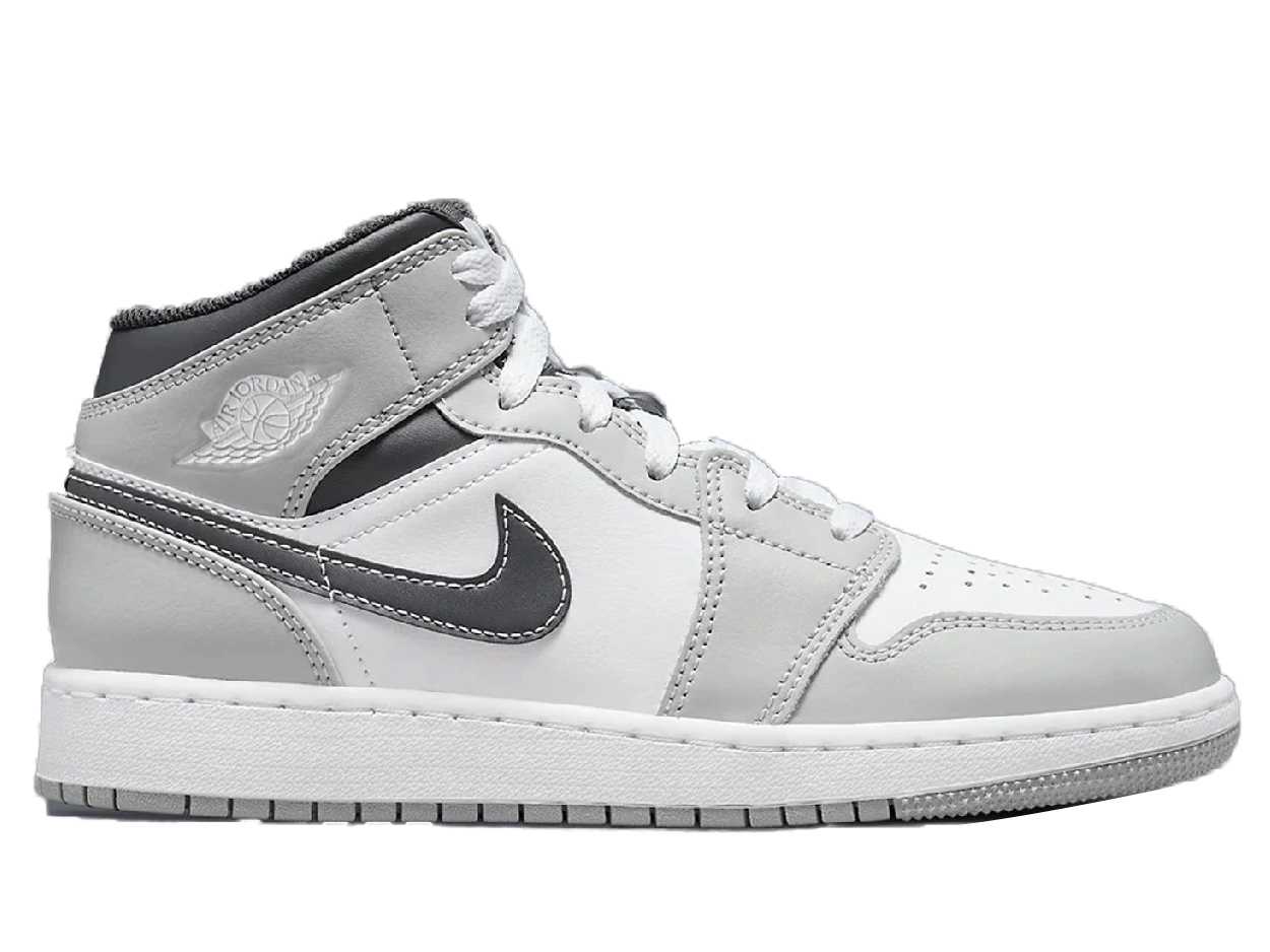Nike Jordan 1 Mid Greyscale (GS)