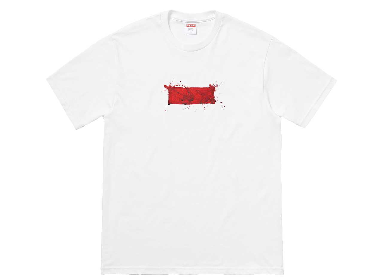 Supreme Ralph Steadman Box Logo Tee (WHITE)