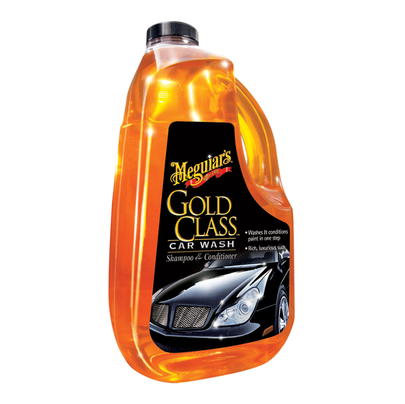 แชมพูล้างรถ และบำรุงผิวสีรถ ขนาด 1.89 L. - Meguiars G7164 Gold Class Car Wash Shampoo & Conditioner