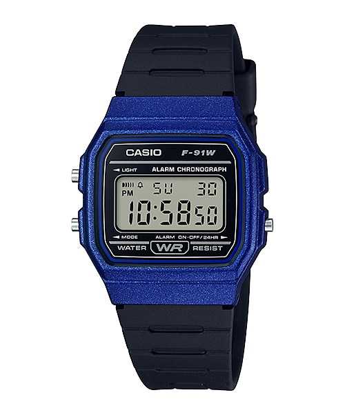 CASIO นาฬิกาคาสิโอ พร้อมส่ง นาฬิกาข้อมือ นาฬิกาของแท้ ประกันศูนย์ CMG 1 ปี รุ่น F-91WM-2A