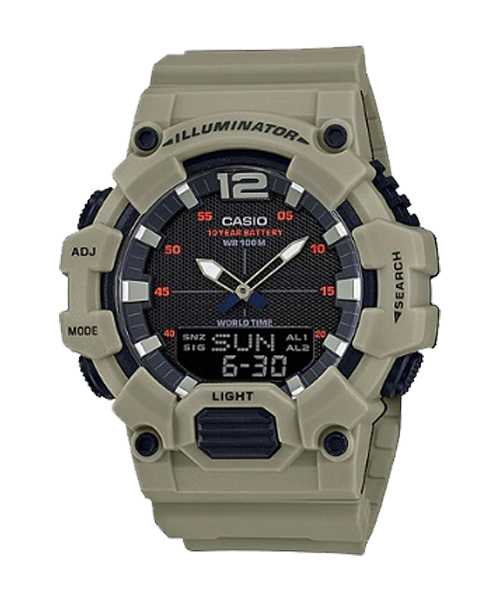 CASIO นาฬิกาคาสิโอ พร้อมส่ง นาฬิกาข้อมือ นาฬิกาของแท้ ประกันศูนย์ CMG 1 ปี รุ่น HDC-700-3A3