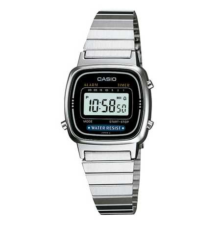 CASIO นาฬิกาคาสิโอ พร้อมส่ง นาฬิกาข้อมือ นาฬิกาของแท้ ประกันศูนย์ CMG 1 ปี รุ่น LA670WA-1D