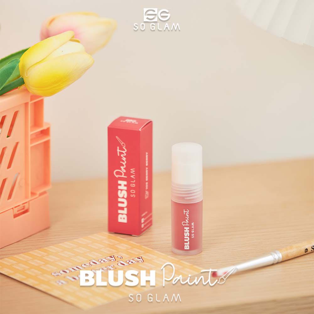 So Glam Blush Paint Liquid Blusher 105 Berry Berry