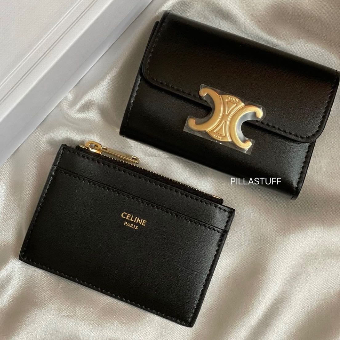 แท้100%🔥 Celine compact wallet set