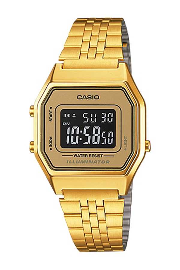 CASIO นาฬิกาคาสิโอ พร้อมส่ง นาฬิกาข้อมือ นาฬิกาของแท้ ประกันศูนย์ CMG 1 ปี รุ่น LA680WGA-9B