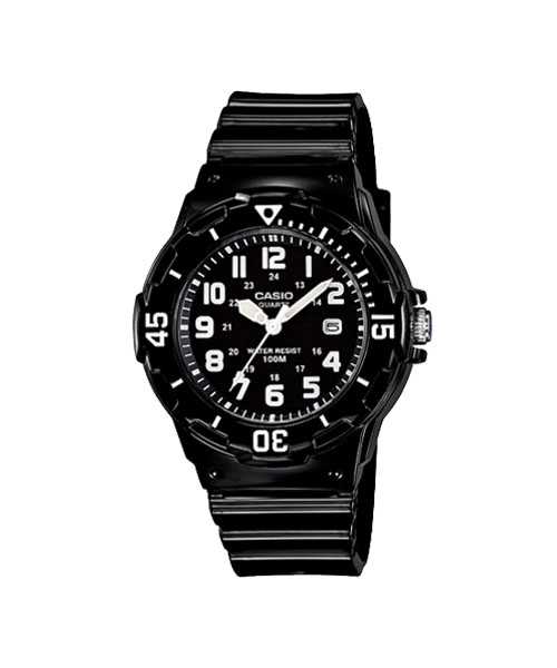CASIO นาฬิกาคาสิโอ พร้อมส่ง นาฬิกาข้อมือ นาฬิกาของแท้ ประกันศูนย์ CMG 1 ปี รุ่น LRW-200H-1B
