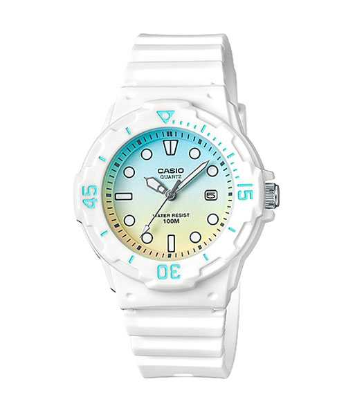 CASIO นาฬิกาคาสิโอ พร้อมส่ง นาฬิกาข้อมือ นาฬิกาของแท้ ประกันศูนย์ CMG 1 ปี รุ่น LRW-200H-2E2