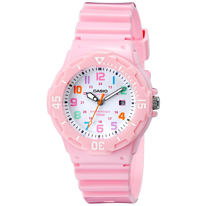 CASIO นาฬิกาคาสิโอ พร้อมส่ง นาฬิกาข้อมือ นาฬิกาของแท้ ประกันศูนย์ CMG 1 ปี รุ่น LRW-200H-4B2