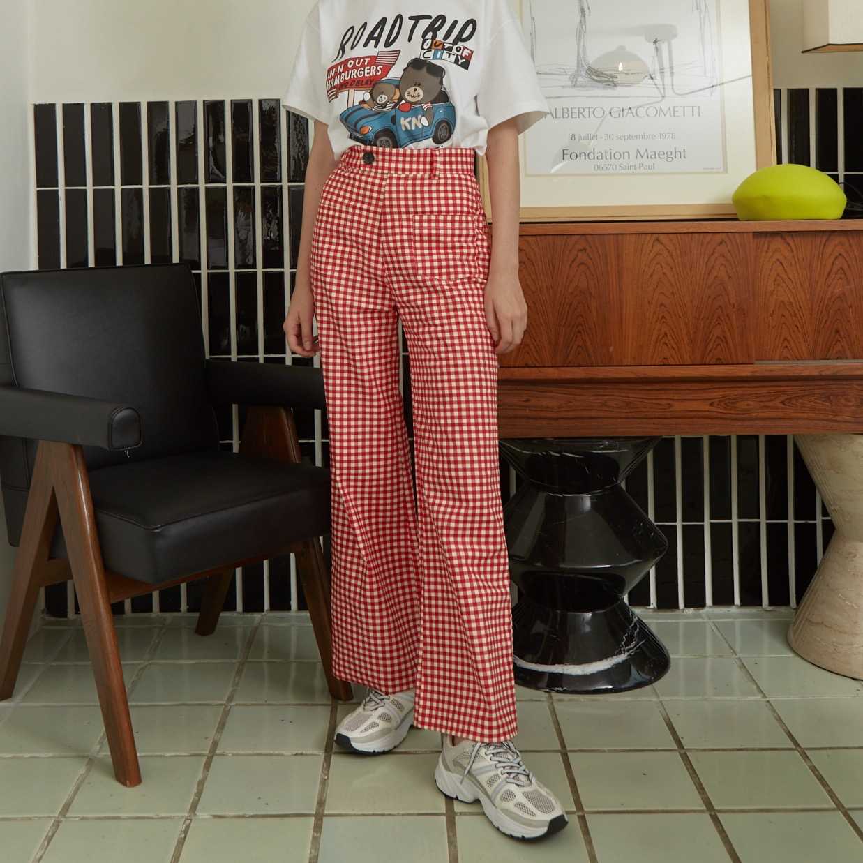 CHERRY SMOOTHIE PANTS