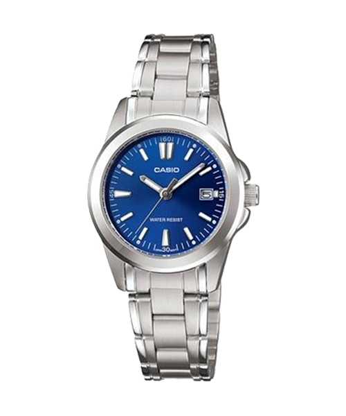 CASIO นาฬิกาคาสิโอ พร้อมส่ง นาฬิกาข้อมือ นาฬิกาของแท้ ประกันศูนย์ CMG 1 ปี รุ่น LTP-1215A-2A2