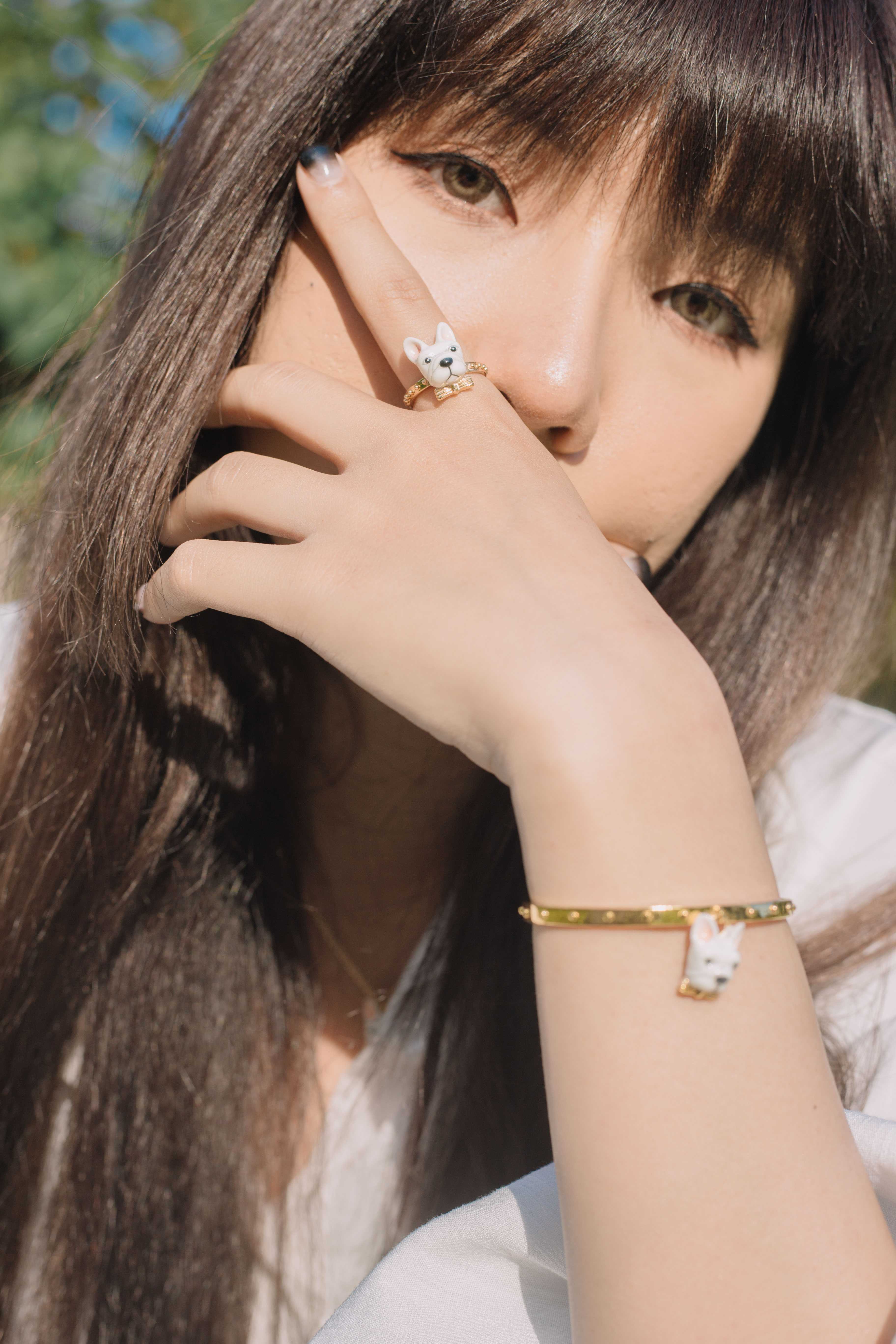Frenchie Small Bracelet /กำไลFrench Bulldog