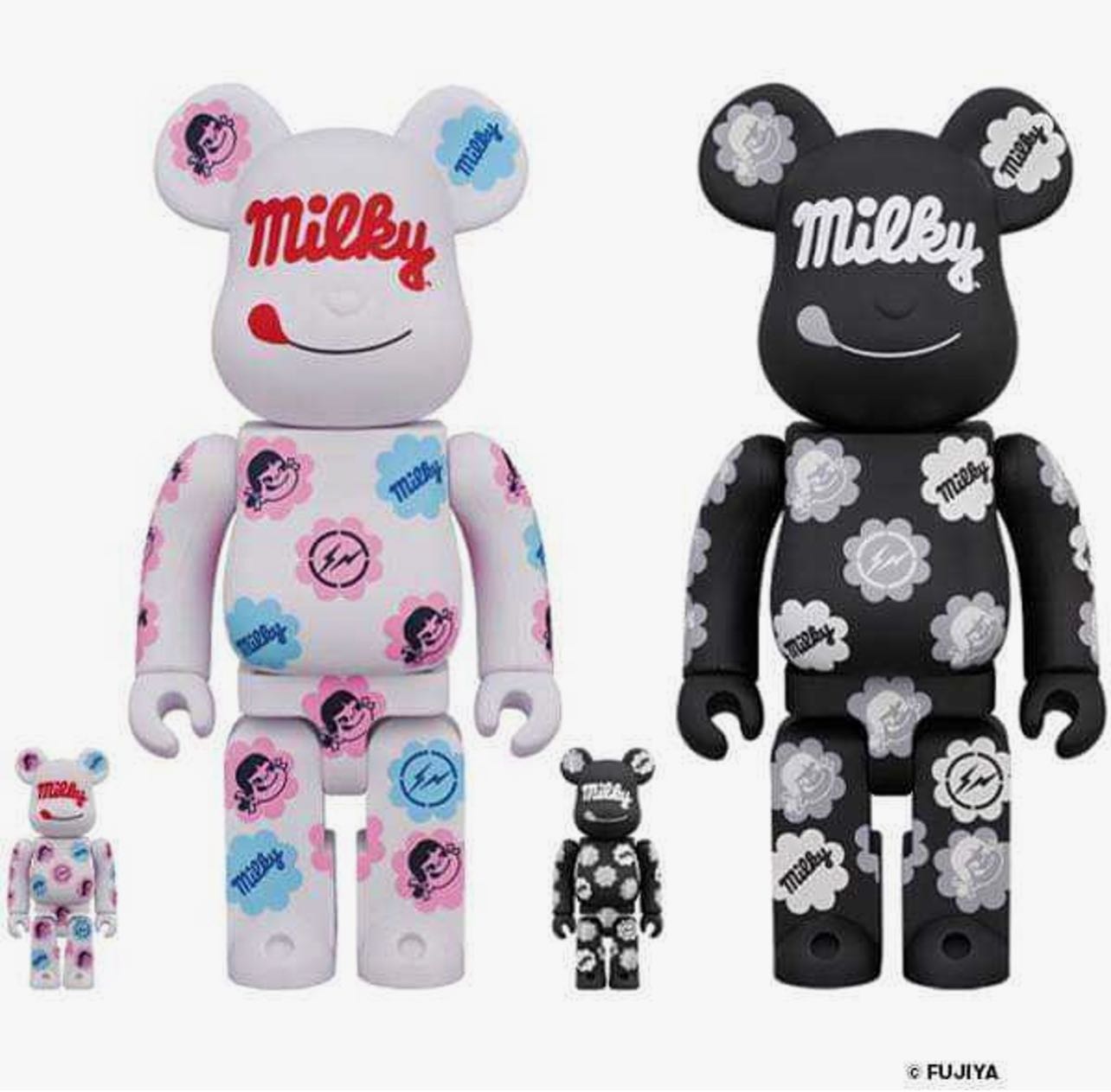 Bearbrick Milky 100%+400% (set)