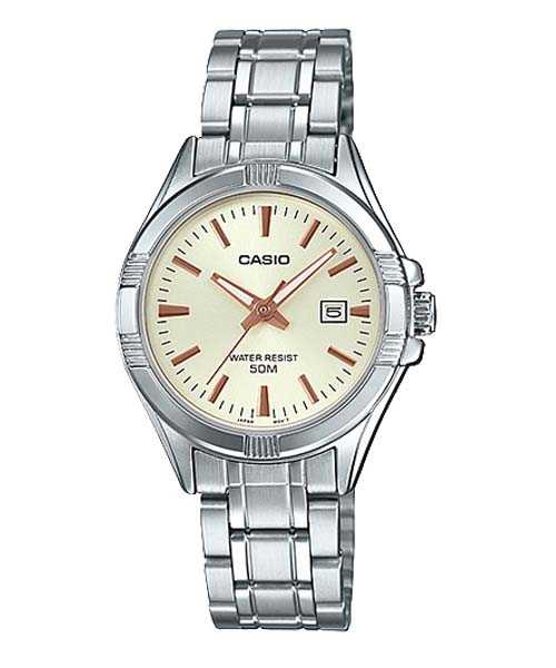 CASIO นาฬิกาคาสิโอ พร้อมส่ง นาฬิกาข้อมือ นาฬิกาของแท้ ประกันศูนย์ CMG 1 ปี รุ่น LTP-1308D-9A