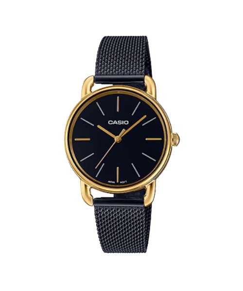 CASIO นาฬิกาคาสิโอ พร้อมส่ง นาฬิกาข้อมือ นาฬิกาของแท้ ประกันศูนย์ CMG 1 ปี รุ่น LTP-E412MGB-1A