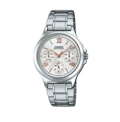 CASIO นาฬิกาคาสิโอ พร้อมส่ง นาฬิกาข้อมือ นาฬิกาของแท้ ประกันศูนย์ CMG 1 ปี รุ่น LTP-V300D-7A2