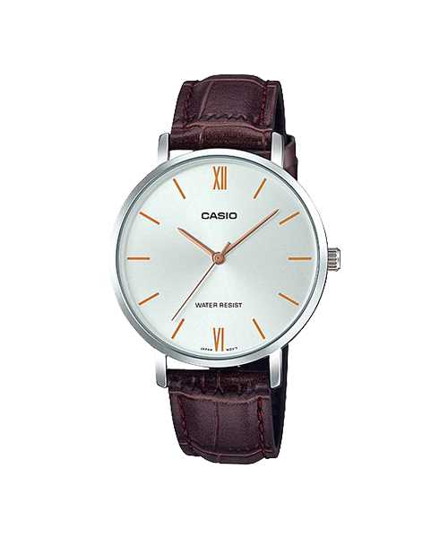 CASIO นาฬิกาคาสิโอ พร้อมส่ง นาฬิกาข้อมือ นาฬิกาของแท้ ประกันศูนย์ CMG 1 ปี รุ่น LTP-VT01L-7B2