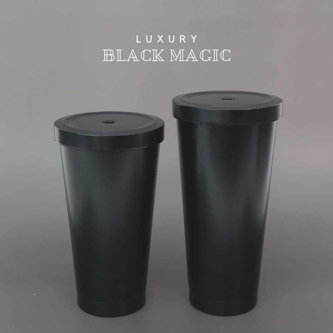 แก้วเก็บความเย็น Luxury Tumbler - สี Black Magic