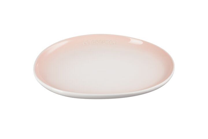 27CM SPHERE PETAL PLATE SHELL PINK-FS 40%