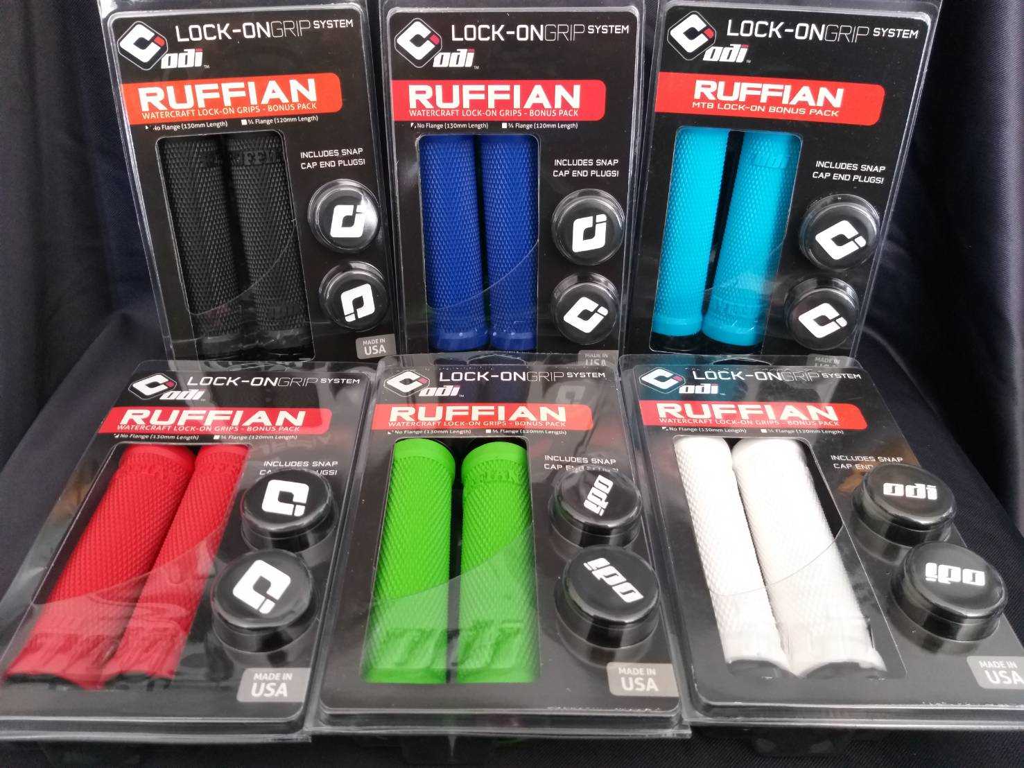 ปลอกแฮนด์ ODI รุ่น RUFFIAN MTB LOCK ON GRIPS