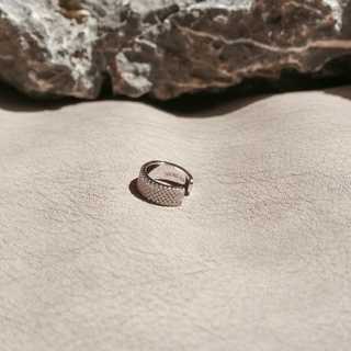 Pave Row Cuff
