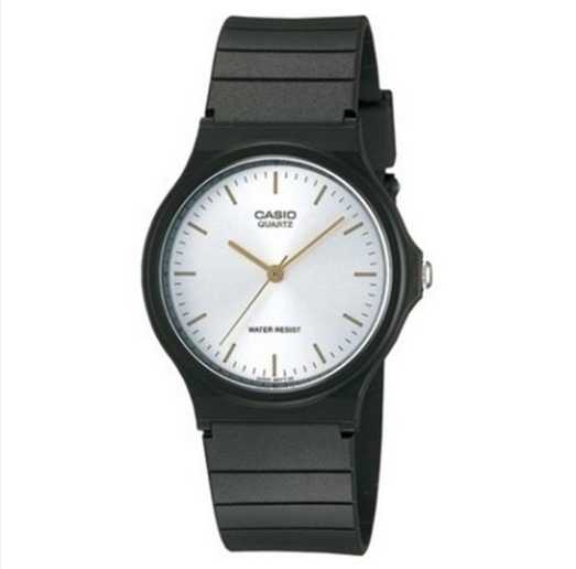 CASIO นาฬิกาคาสิโอ พร้อมส่ง นาฬิกาข้อมือ นาฬิกาของแท้ ประกันศูนย์ CMG 1 ปี รุ่น MQ-24-7E2