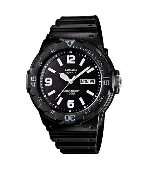 CASIO นาฬิกาคาสิโอ พร้อมส่ง นาฬิกาข้อมือ นาฬิกาของแท้ ประกันศูนย์ CMG 1 ปี รุ่น MRW-200H-1B2