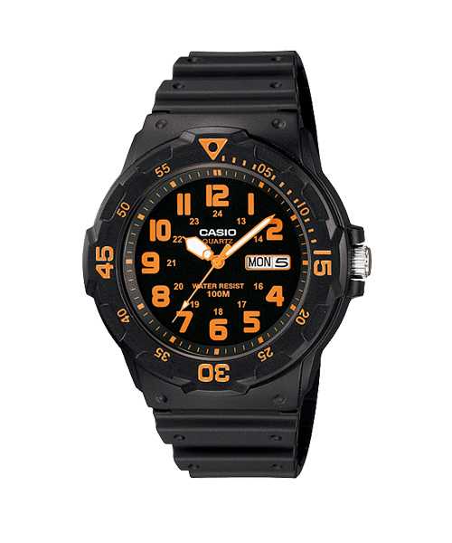 CASIO นาฬิกาคาสิโอ พร้อมส่ง นาฬิกาข้อมือ นาฬิกาของแท้ ประกันศูนย์ CMG 1 ปี รุ่น MRW-200H-4B