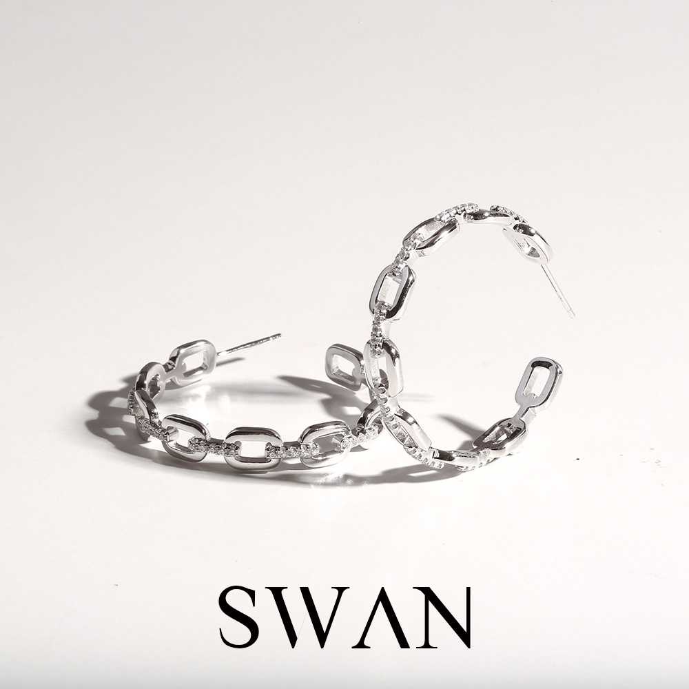 Chain Hoop Earring