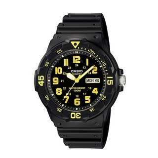 CASIO นาฬิกาคาสิโอ พร้อมส่ง นาฬิกาข้อมือ นาฬิกาของแท้ ประกันศูนย์ CMG 1 ปี รุ่น MRW-200H-9B