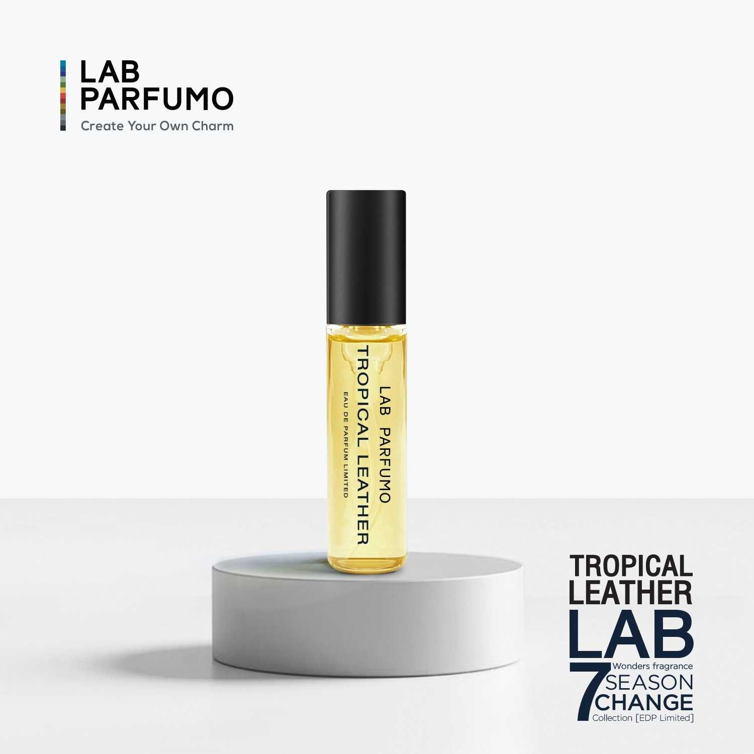 LAB Parfumo, TROPICAL LEATHER น้ำหอมสำหรับผู้ชายและผู้หญิง (ขนาด 4ml) เสกความสาบเป็นความหอม