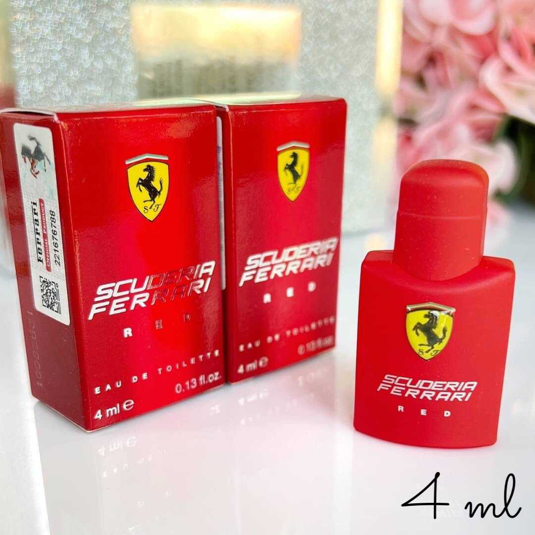 FERRARI Red EDT น้ำหอมแท้ขนาดทดลอง 4 ml หัวแต้ม