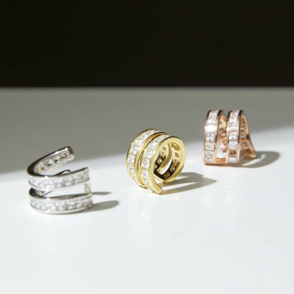 Double Baguette Cuff