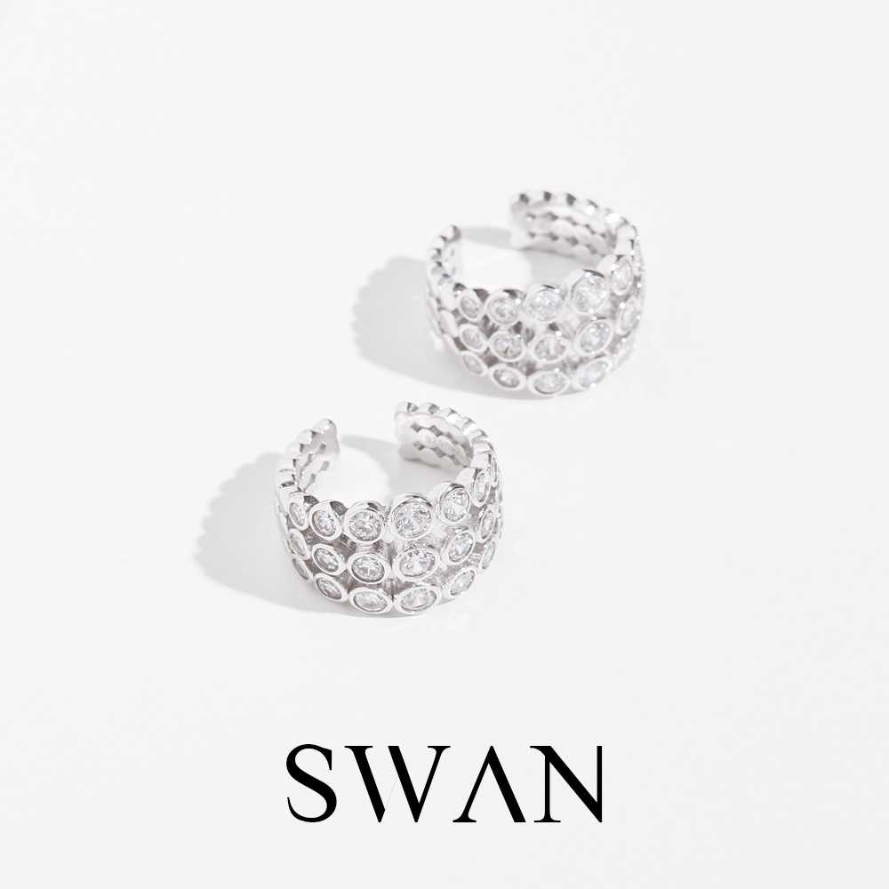 Triple Bezel Ear Cuff