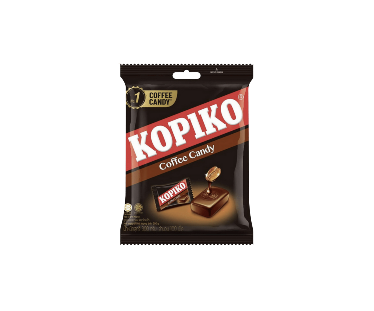 ลูกอม กาแฟ โกปิโก้ 300กรัม 100เม็ด