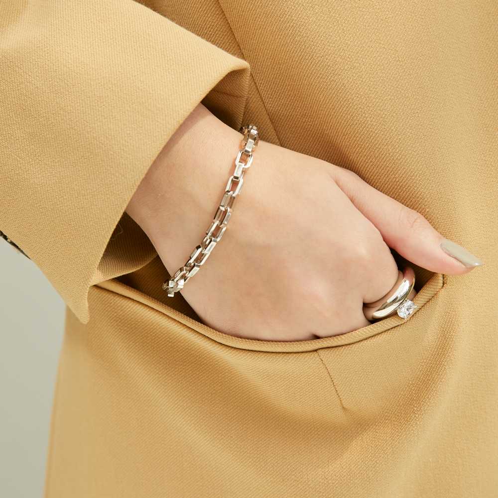Baguette Chain Link Bracelet