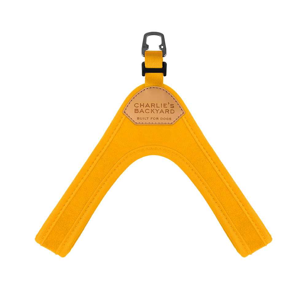 Charlie's Backyard BUCKLE-UP-EASY HARNESS-YELLOW