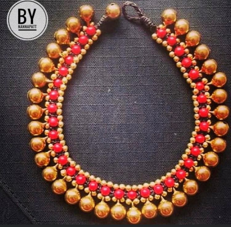 สร้อยข้อเท้า แฮนด์เมด คังคุงไบ gangubai สวยสไตล์อินเดีย by Nannapatt