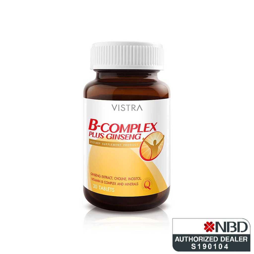 VISTRA B Complex Plus Ginseng